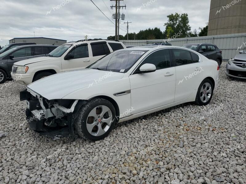 JAGUAR XE 2017 white sedan 4d gas SAJAR4BG4HA977175 photo #1