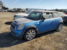 MINI COOPER S 2007 blue hatchbac gas WMWMF73597TL86438 photo #2