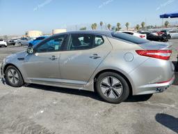 KIA OPTIMA HYB 2013 silver  hybrid engine KNAGM4AD2D5046205 photo #3