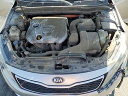 KIA OPTIMA HYB 2013 silver  hybrid engine KNAGM4AD2D5046205 photo #4