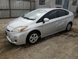 TOYOTA PRIUS 2010 silver  hybrid engine JTDKN3DU8A0062465 photo #2