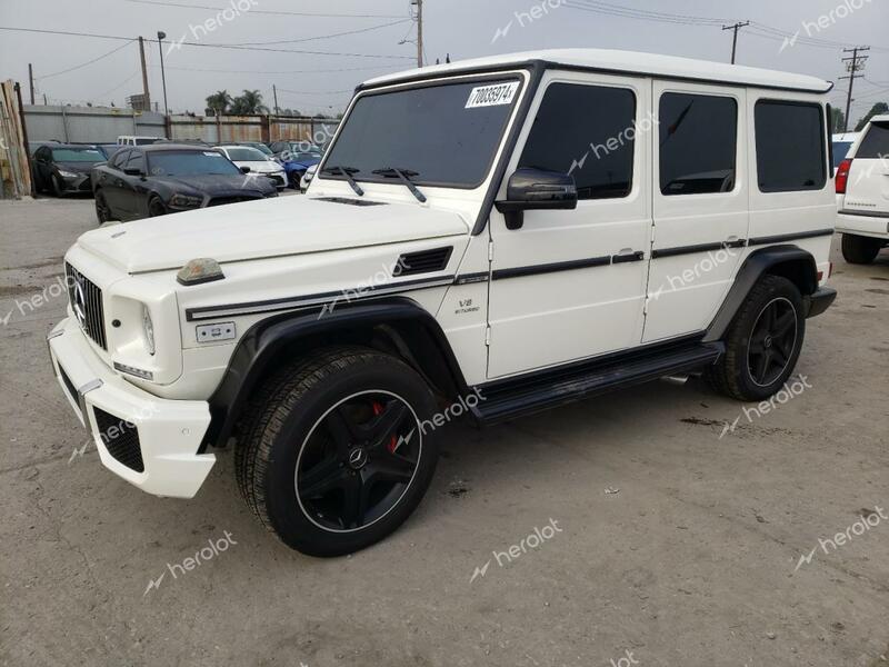 MERCEDES-BENZ G 63 AMG 2016 white  gas WDCYC7DF3GX254962 photo #1