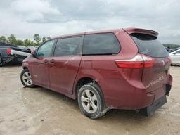 TOYOTA SIENNA 2019 burgundy  gas 5TDZZ3DC5KS988153 photo #3