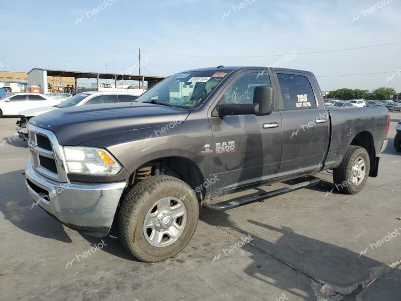 RAM 2500 SLT 2016 gray crew pic diesel 3C6UR5DL7GG258084 photo #1