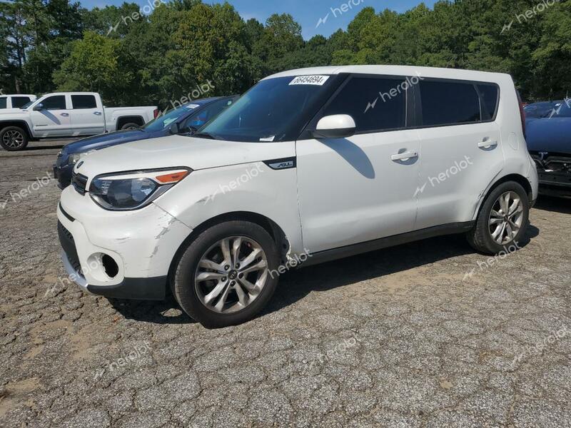 KIA SOUL + 2017 white  gas KNDJP3A51H7410238 photo #1