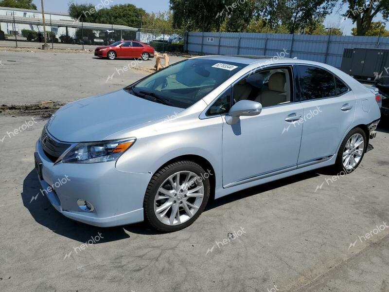 LEXUS HS 250H 2010 silver  hybrid engine JTHBB1BAXA2023062 photo #1