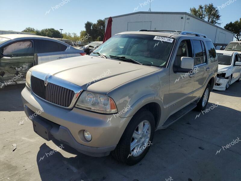 LINCOLN AVIATOR 2004 tan 4dr spor gas 5LMEU88H64ZJ24254 photo #1