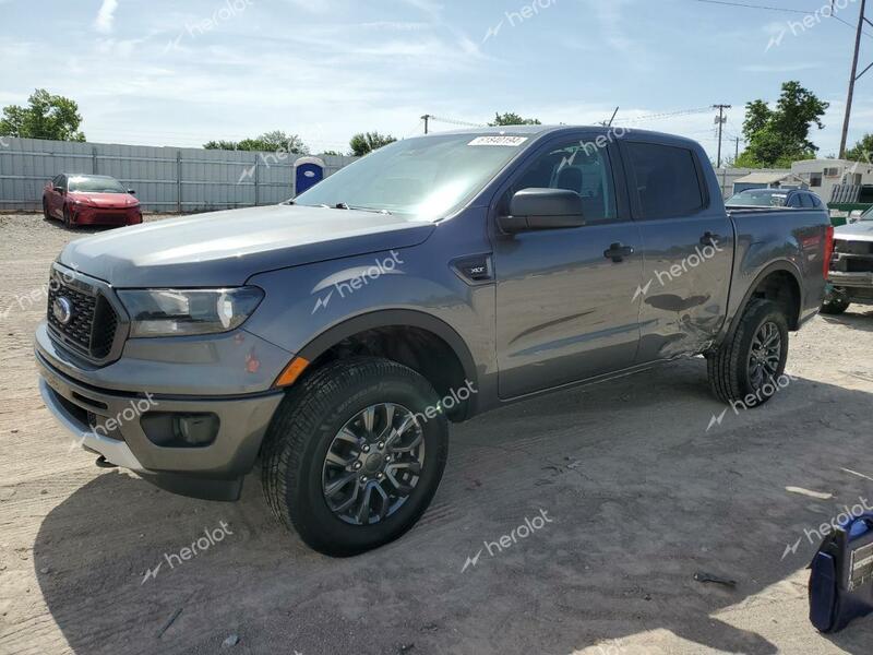 FORD RANGER XL 2021 gray  gas 1FTER4FH0MLD09701 photo #1