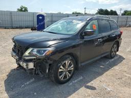 NISSAN PATHFINDER 2018 black  gas 5N1DR2MN0JC669731 photo #2