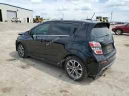 CHEVROLET SONIC LT 2020 black  gas 1G1JD6SB7L4102105 photo #3