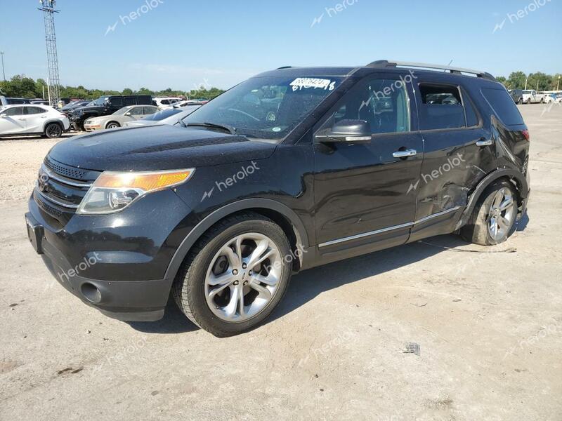 FORD EXPLORER L 2013 black  gas 1FM5K8F82DGB40748 photo #1