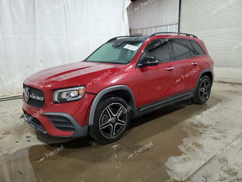 MERCEDES-BENZ GLB 250 2020 red  gas W1N4M4GB9LW040687 photo #1