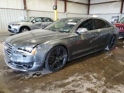 AUDI S8 QUATTRO 2013 gray sedan 4d gas WAUD2AFD4DN011696 photo #2