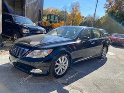 LEXUS LS 460 2007 black sedan 4d gas JTHBL46F875038347 photo #3