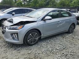 HYUNDAI IONIQ SEL 2022 silver  hybrid engine KMHC75LD3NU264880 photo #2