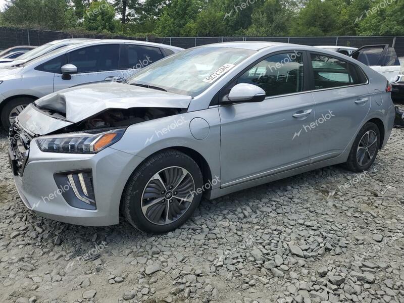 HYUNDAI IONIQ SEL 2022 silver  hybrid engine KMHC75LD3NU264880 photo #1