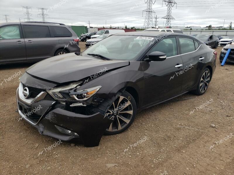 NISSAN MAXIMA 3.5 2016 charcoal  gas 1N4AA6AP8GC394653 photo #1