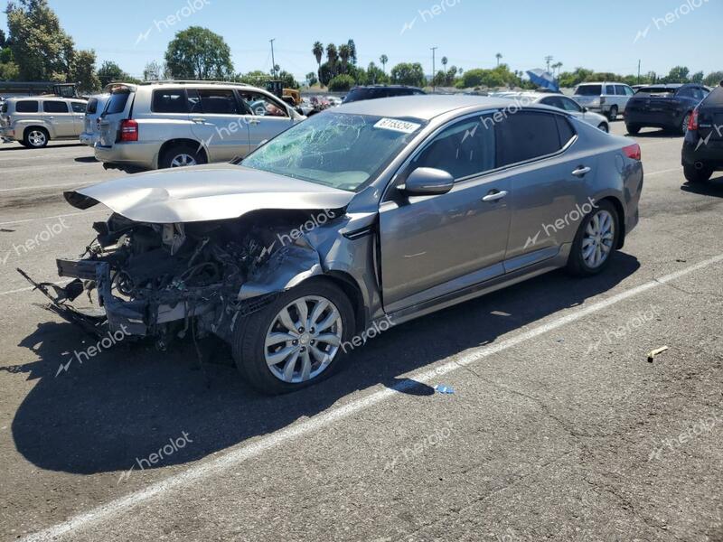 KIA OPTIMA EX 2015 gray  gas 5XXGN4A73FG352192 photo #1