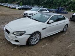 BMW M6 GRAN CO 2014 white sedan 4d gas WBS6C9C52ED467362 photo #2