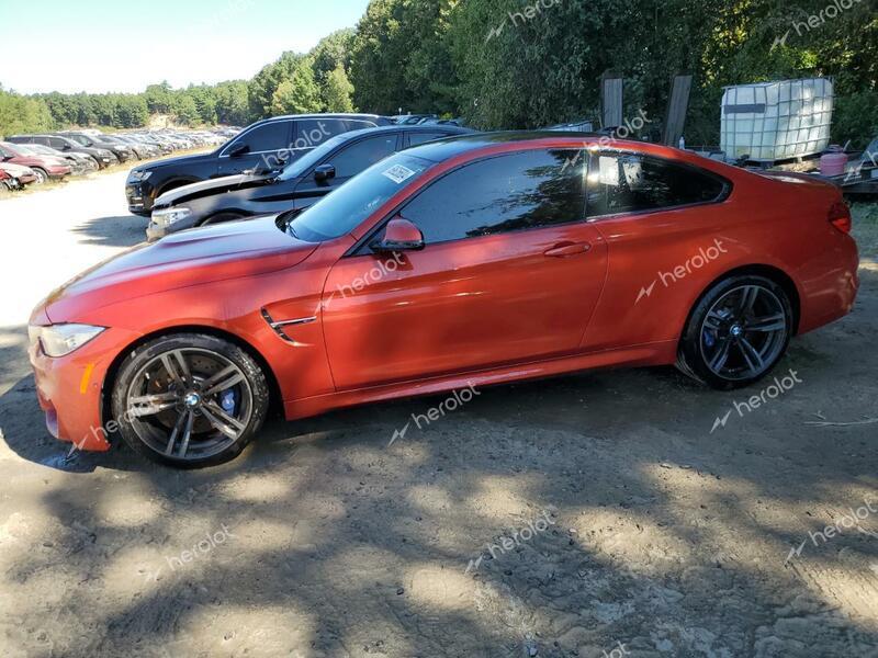 BMW M4 2016 red coupe gas WBS3R9C5XGK336762 photo #1