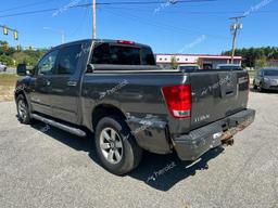 NISSAN TITAN XE 2007 gray crew pic gas 1N6AA07B27N232098 photo #4