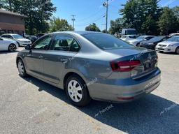 VOLKSWAGEN JETTA S 2016 gray sedan 4d gas 3VW167AJ1GM389545 photo #4