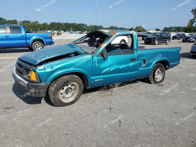 CHEVROLET S TRUCK S1 1994 green  gas 1GCCS1448R8124137 photo #1