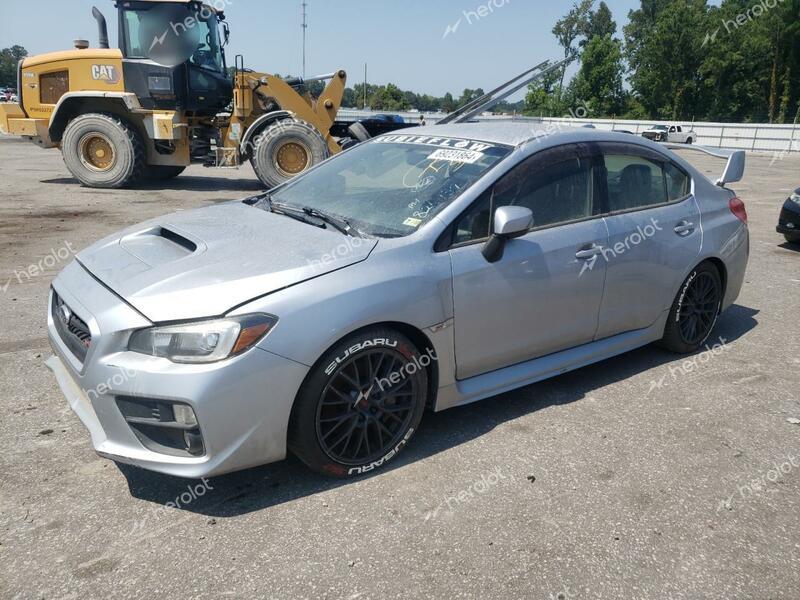 SUBARU WRX STI 2016 silver sedan 4d gas JF1VA2V65G9826737 photo #1