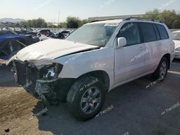 TOYOTA HIGHLANDER 2005 white 4dr spor gas JTEGP21AX50065521 photo #2