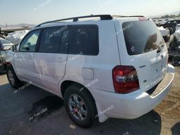 TOYOTA HIGHLANDER 2005 white 4dr spor gas JTEGP21AX50065521 photo #3