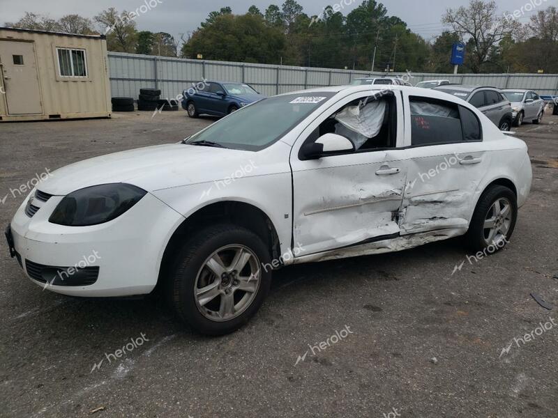 CHEVROLET COBALT LT 2008 white  gas 1G1AL58F187263692 photo #1