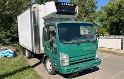 ISUZU NPR 2010 green tilt cab diesel JALC4W160A7002538 photo #2