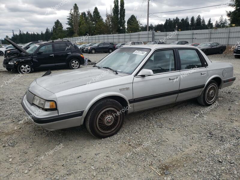 OLDSMOBILE CUTLASS CI 1990 silver  gas 1G3AJ54N5L6348057 photo #1