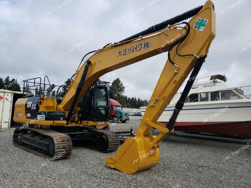 CATERPILLAR EXCAVATOR 2017 yellow   CAT0320DVZBD11667 photo #1