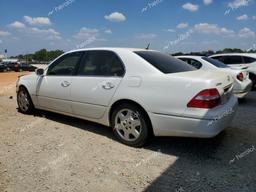 LEXUS LS 430 2005 white  gas JTHBN36F450176482 photo #3