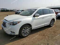 INFINITI QX60 2014 white  gas 5N1AL0MM5EC540924 photo #2