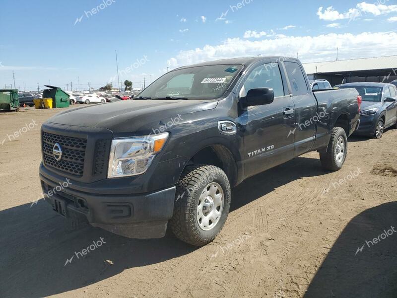 NISSAN TITAN XD S 2018 black  diesel 1N6BA1C36JN520674 photo #1