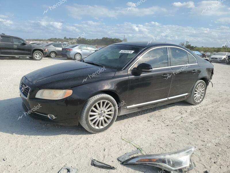 VOLVO S80 3.2 2012 black  gas YV1952AS6C1157576 photo #1