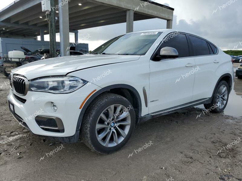 BMW X6 XDRIVE3 2016 white  gas 5UXKU2C5XG0N82648 photo #1