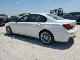 BMW 750 XI 2013 white sedan 4d gas WBAYB6C53DC998329 photo #3