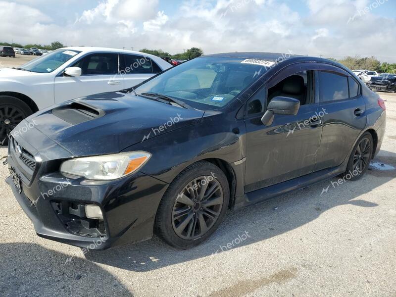 SUBARU WRX 2016 black sedan 4d gas JF1VA1B69G9805386 photo #1