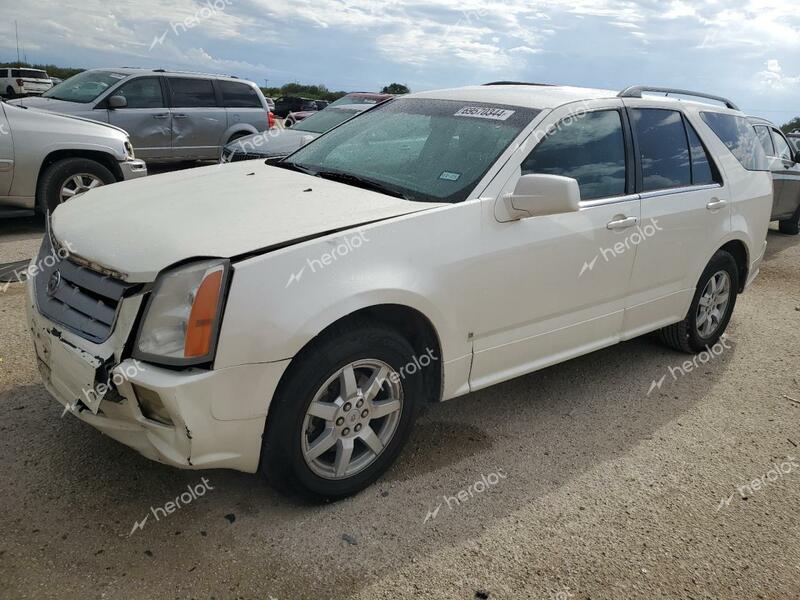 CADILLAC SRX 2007 white  gas 1GYEE637X70190140 photo #1