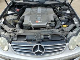 MERCEDES-BENZ CLK 55 AMG 2004 silver coupe gas WDBTJ76H84F071707 photo #4