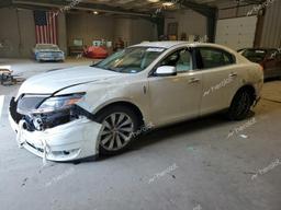 LINCOLN MKS 2013 white sedan 4d gas 1LNHL9DK5DG606221 photo #2