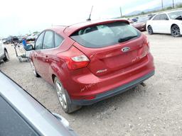 FORD FOCUS TITA 2012 red hatchbac gas 1FAHP3N22CL228178 photo #3