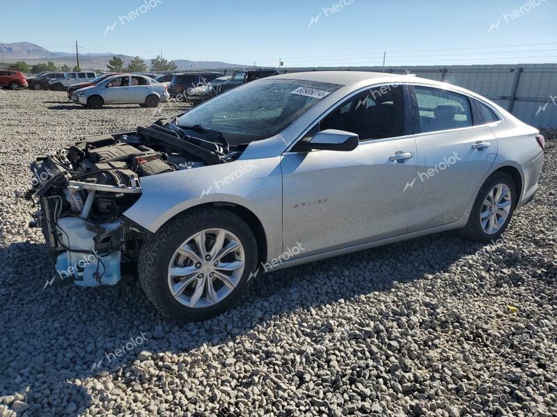 CHEVROLET MALIBU LT 2020 silver  gas 1G1ZD5ST5LF090756 photo #1