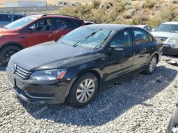 VOLKSWAGEN PASSAT S 2014 black  gas 1VWAT7A30EC114368 photo #2