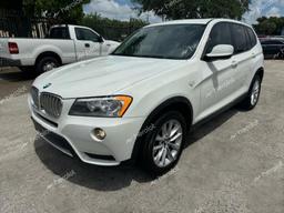 BMW X3 XDRIVE2 2014 white  gas 5UXWX9C52E0D32757 photo #2