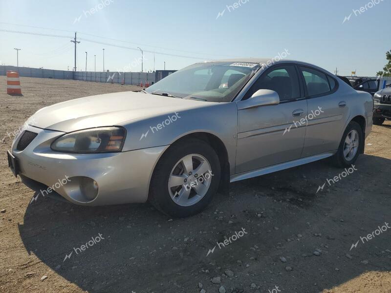 PONTIAC GRAND PRIX 2008 silver  gas 2G2WP552081186933 photo #1