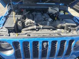 JEEP WRANGLER U 2021 blue  gas 1C4JJXSJ8MW829093 photo #4